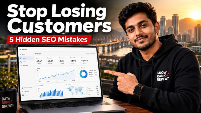 Stop Losing Customers: 5 Hidden SEO Mistakes Costing Your Website Traffic