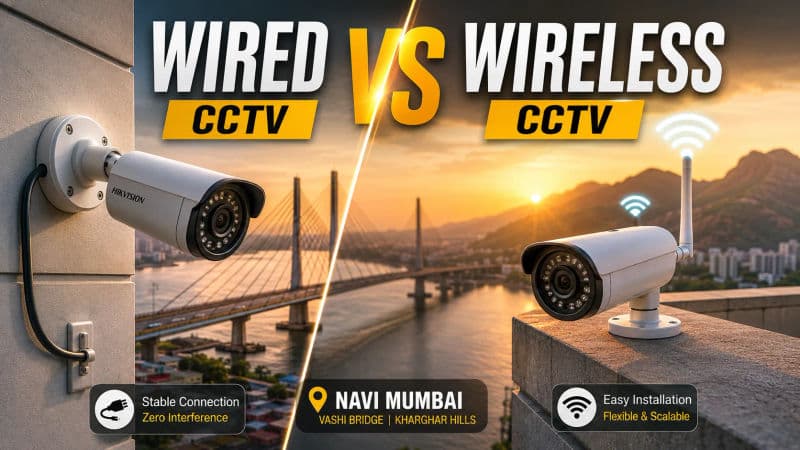 Wired vs. Wireless CCTV Cameras: Which is Right for Your Space?
